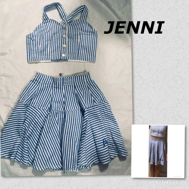 JENNI(ジェニィ)のJENNI ジェニィ 160 ビスチェ スカート セット キッズ/ベビー/マタニティのキッズ服女の子用(90cm~)(スカート)の商品写真