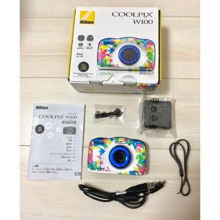 ニコン(Nikon)のニコン COOLPIX W100 中古 美品(コンパクトデジタルカメラ)