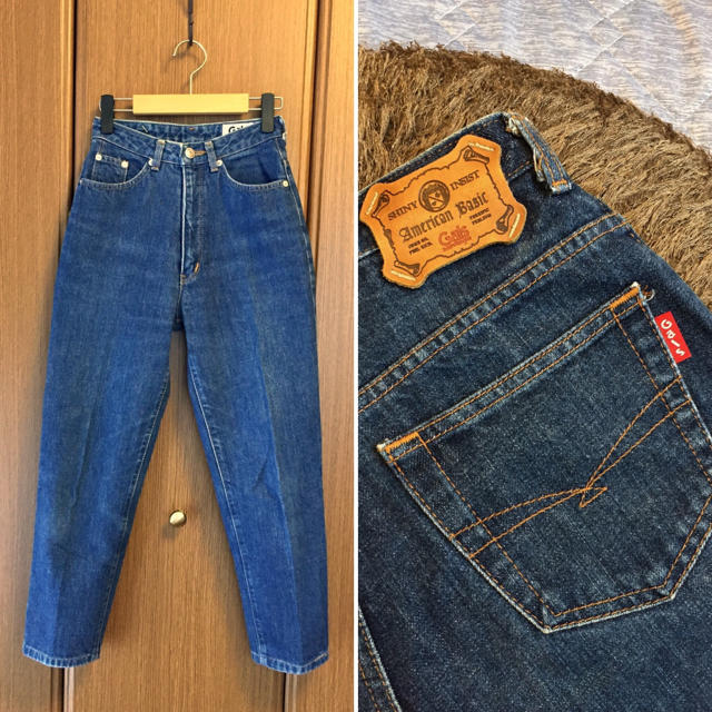 Adam et Rope'(アダムエロぺ)の希少 90’sWrangler Gals ハイライズ テーパードデニムパンツ レディースのパンツ(デニム/ジーンズ)の商品写真