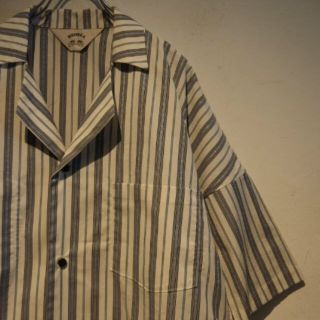 サンシー(SUNSEA)の18ss  sunsea ストライプシャツ(シャツ)