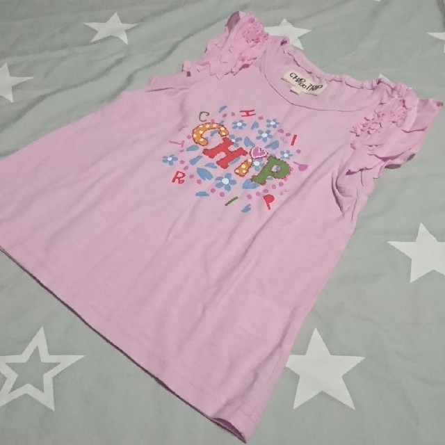 CHIP TRIP(チップトリップ)のチップトリップ 100センチ 半袖Tシャツ 新品 キッズ/ベビー/マタニティのキッズ服女の子用(90cm~)(Tシャツ/カットソー)の商品写真