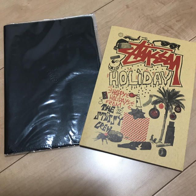 STUSSY(ステューシー)の※専用※STUSSY★ノートとカバー インテリア/住まい/日用品の文房具(ノート/メモ帳/ふせん)の商品写真