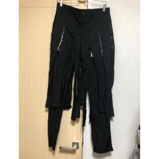 コムデギャルソンオムプリュス(COMME des GARCONS HOMME PLUS)のComme des Garcons homme plus★19ss 短冊 パンツ(スラックス)