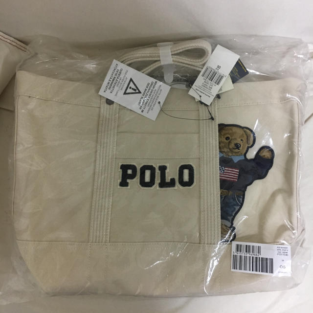 POLO RALPH LAUREN(ポロラルフローレン)のポロ トートバッグ ベア 最終お値下げ レディースのバッグ(トートバッグ)の商品写真