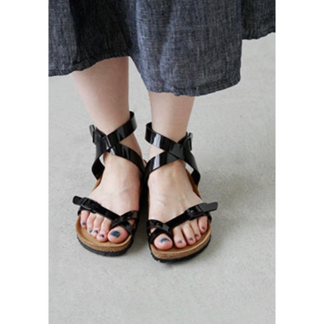 BIRKENSTOCK(ビルケンシュトック)の【値下げしました】【新品】 ビルケンシュトック BIRKENSTOCK 黒 レディースの靴/シューズ(サンダル)の商品写真