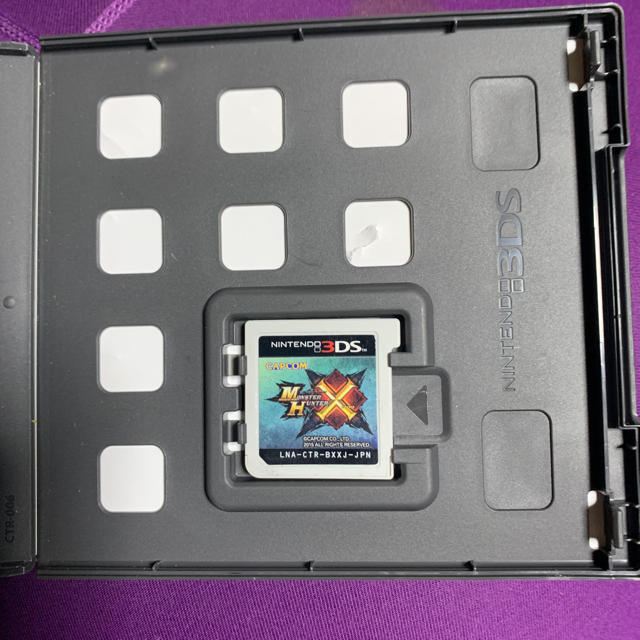 ニンテンドー3DS(ニンテンドー3DS)のモンスターハンタークロス エンタメ/ホビーのゲームソフト/ゲーム機本体(携帯用ゲームソフト)の商品写真