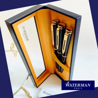 ウォーターマン(Waterman)の✨希少✨廃盤品✨ウォーターマン✨万年筆✨ボールペン✨シャープペン✨3本セット✨ (ペン/マーカー)