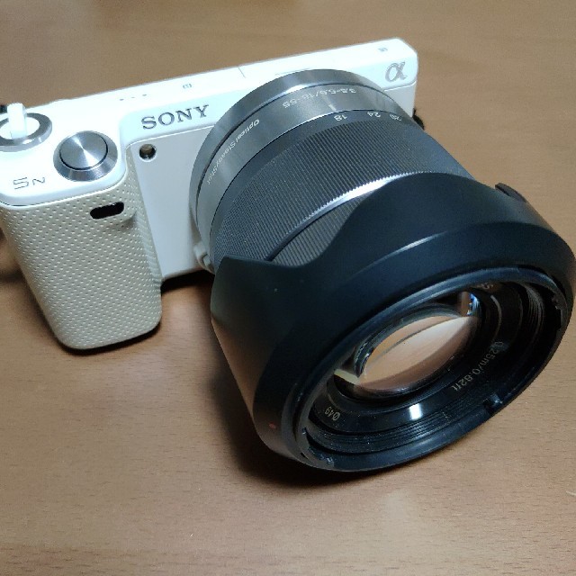 SONY(ソニー)の[値下げ]SONY ソニー　NEX-5ND/WQ スマホ/家電/カメラのカメラ(ミラーレス一眼)の商品写真