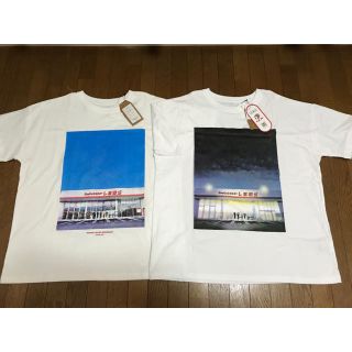 シマムラ(しまむら)のしまむら 店舗フォトTシャツ 2枚セット(Tシャツ(半袖/袖なし))