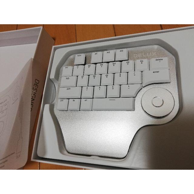 PC/タブレットデザイナーキーボード　左手デバイス　Delux Designer
