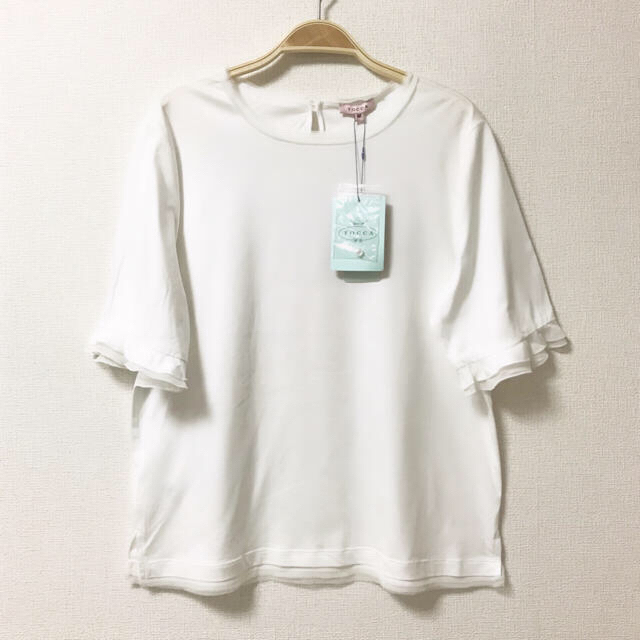 TOCCA(トッカ)の新品 カットソー Tシャツ 白 レディースのトップス(カットソー(半袖/袖なし))の商品写真