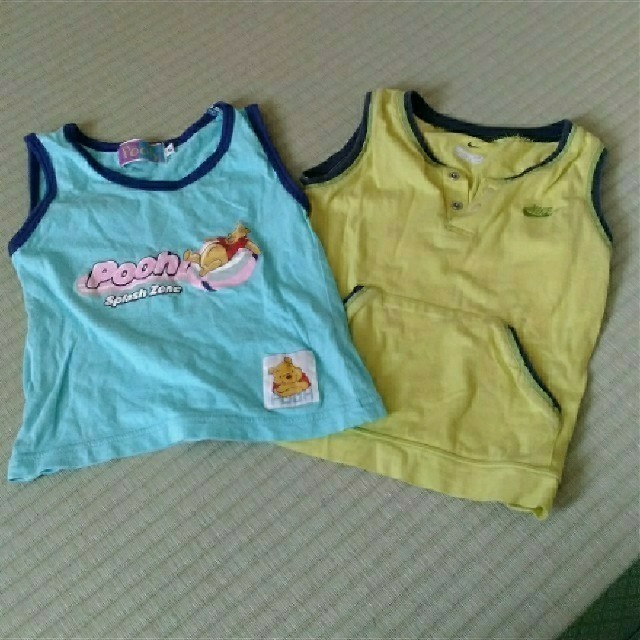 NIKE(ナイキ)のNIKE他タンクトップ2枚セット　90＆95cm キッズ/ベビー/マタニティのキッズ服男の子用(90cm~)(Tシャツ/カットソー)の商品写真