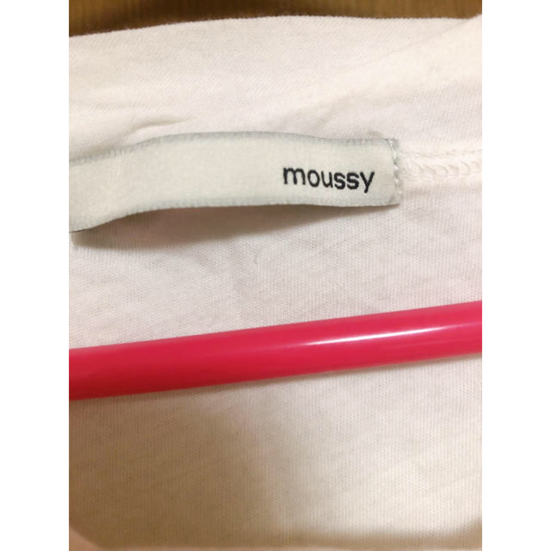 moussy(マウジー)のmoussyワンピース  インナー付き レディースのワンピース(ひざ丈ワンピース)の商品写真