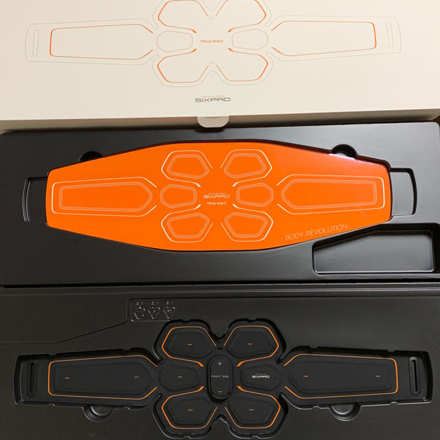 SIXPAD(シックスパッド)アブズベルト(ウエスト58〜100㎝) 高品質注文