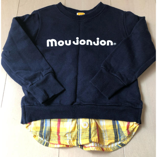 mou jon jon(ムージョンジョン)のmou jon jon トレーナー 美品！ キッズ/ベビー/マタニティのキッズ服男の子用(90cm~)(Tシャツ/カットソー)の商品写真