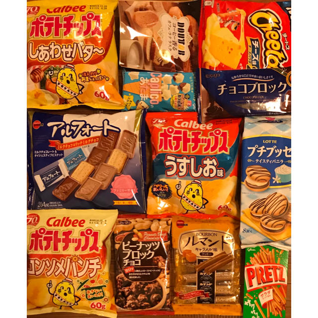 お菓子詰め合わせ 食品/飲料/酒の食品(菓子/デザート)の商品写真