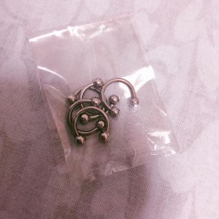 14G サーキュラー ピアス 5個(ピアス)