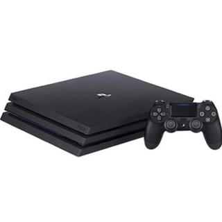 プレイステーション4(PlayStation4)の新品未開封 PlayStation 4 Pro ジェット・ブラック 1TB(家庭用ゲーム機本体)
