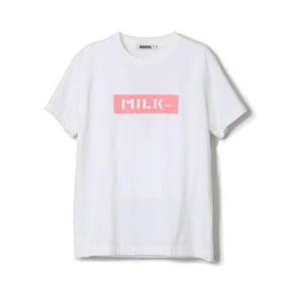 ミルクフェド(MILKFED.)のMILKFED ピンクロゴTシャツ(Tシャツ(半袖/袖なし))