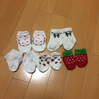 クミキョク(kumikyoku（組曲）)の靴下 赤ちゃん用 から1.2歳用 女の子(靴下/タイツ)