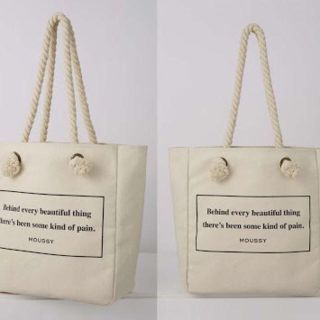 マウジー(moussy)のmoussy mook tote bag(トートバッグ)