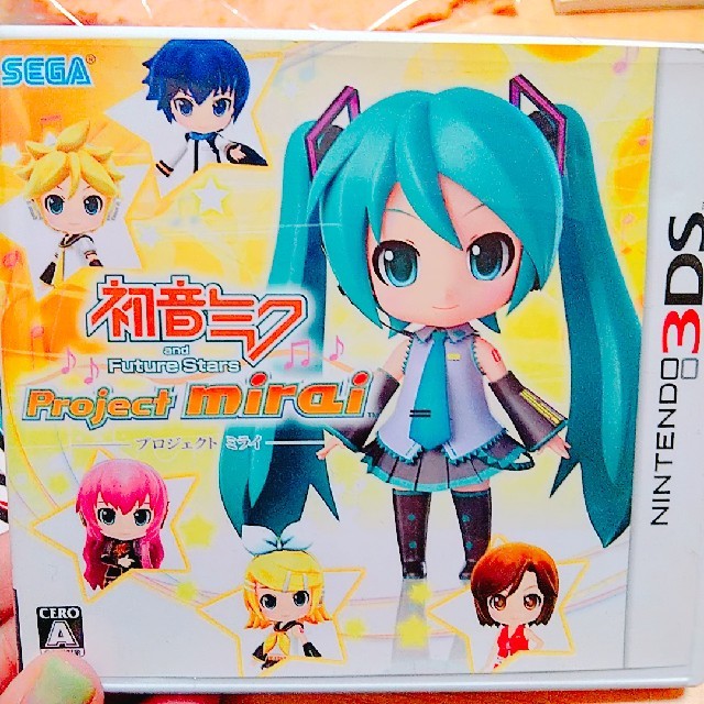 【3DSソフト】初音ミク プロジェクトmirai エンタメ/ホビーのゲームソフト/ゲーム機本体(携帯用ゲームソフト)の商品写真