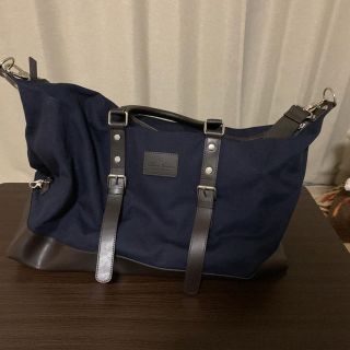 ブルックスブラザース(Brooks Brothers)のコットンキャンバスアンドレザーダッフルバッグ(ボストンバッグ)