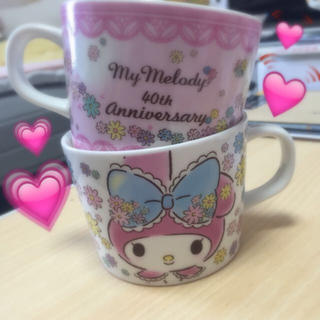 マイメロディ♡40周年記念ペアマグカップ(その他)