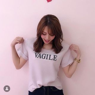 リエンダ(rienda)のrienda リエンダ  VAGILE ロゴT／SH(Tシャツ(半袖/袖なし))