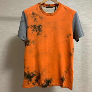 ヘルムートラング(HELMUT LANG)の【値下げ中】Helmut Lang グレー&オレンジ3コンボTシャツ (Tシャツ/カットソー(半袖/袖なし))