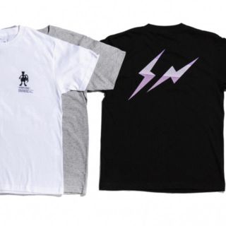 フラグメント(FRAGMENT)のミュウ Fragment Tee 黒 L 国内正規品(Tシャツ/カットソー(半袖/袖なし))