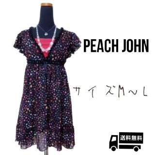 ピーチジョン(PEACH JOHN)のpoppo様専用 2点セット ピーチジョン 星柄 シースルーワンピース(ひざ丈ワンピース)