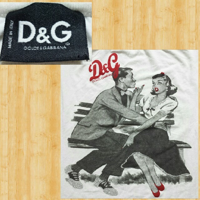 D&G(ディーアンドジー)のD&G DOLCE & GABBANA ドルチェアンドガッバーナ Tシャツ レディースのトップス(Tシャツ(半袖/袖なし))の商品写真