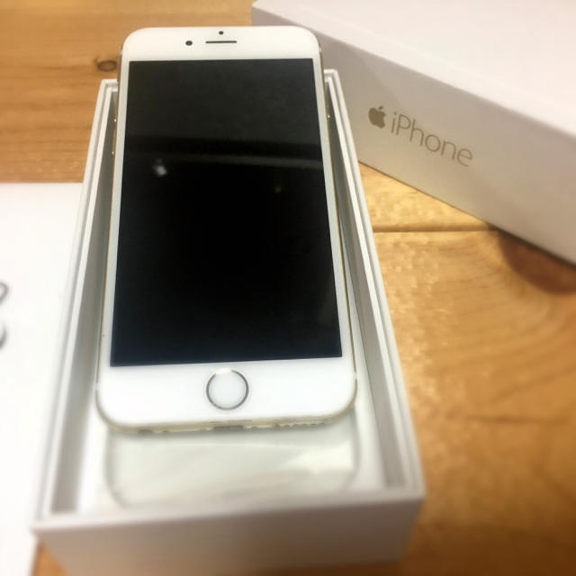 専用 iPhone6 16GB au ゴールド