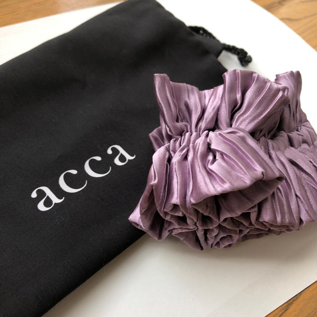 acca(アッカ)のacca シュシュ レディースのヘアアクセサリー(ヘアゴム/シュシュ)の商品写真