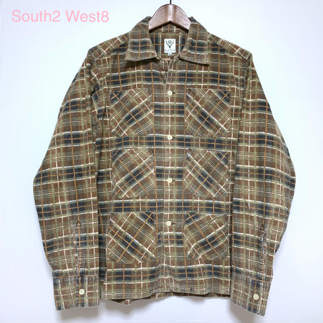 ◇極美品◇South2 West8◇定価¥20,000程度◇6ポケットシャツ◇M - シャツ