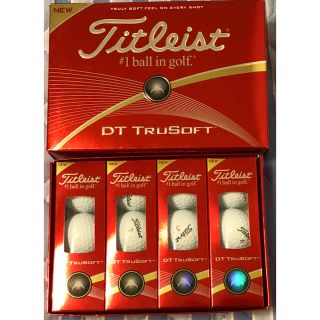 タイトリスト(Titleist)のゴルフボール タイトリスト DT TRUSOFT(ゴルフ)