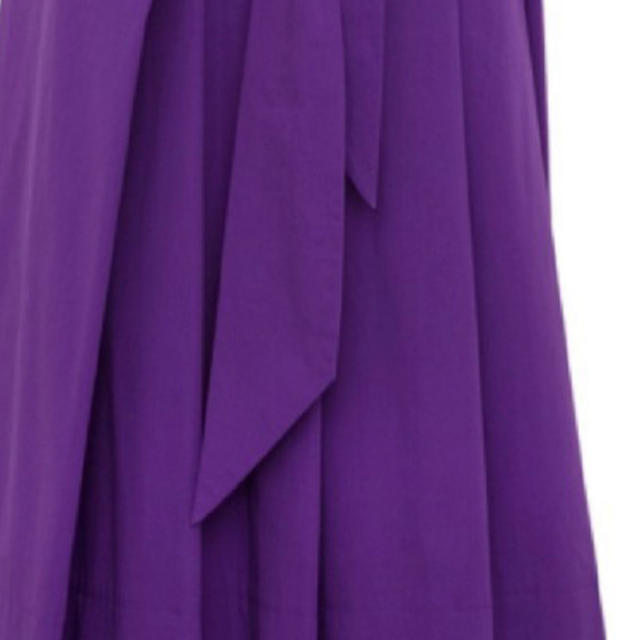 Drawer(ドゥロワー)のドゥロワー パープルスカート レディースのスカート(ひざ丈スカート)の商品写真