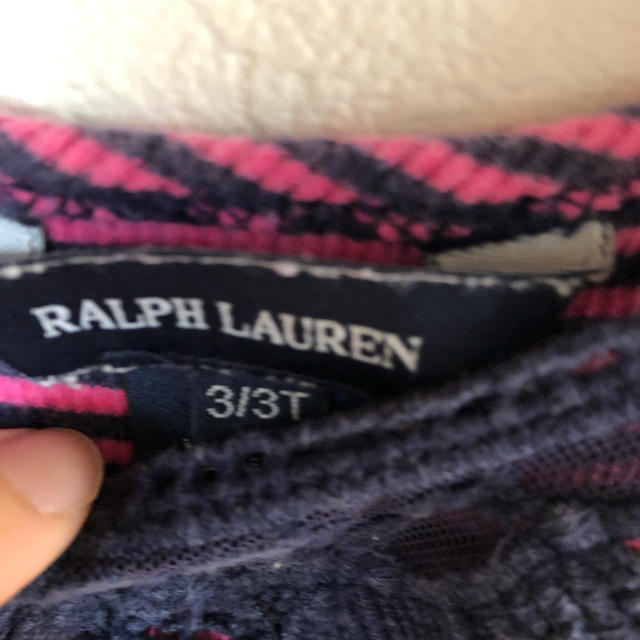 Ralph Lauren(ラルフローレン)のラルフローレン タンクトップ キッズ/ベビー/マタニティのキッズ服女の子用(90cm~)(Tシャツ/カットソー)の商品写真