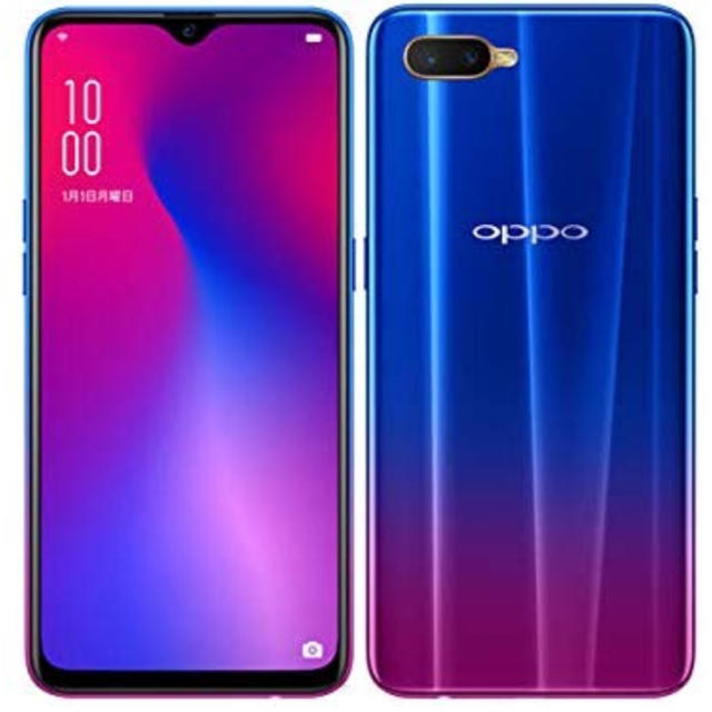 OPPO R17 Neo ブルー SIMフリー 新品未使用 スマホ/家電/カメラのスマートフォン/携帯電話(スマートフォン本体)の商品写真