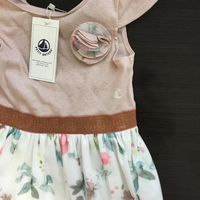 PETIT BATEAU(プチバトー)の【にゅーたいぷ様専用】3ans キッズ/ベビー/マタニティのキッズ服女の子用(90cm~)(ワンピース)の商品写真