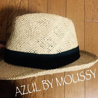 アズールバイマウジー(AZUL by moussy)のAZUL BY MOUSSY☆ハット(麦わら帽子/ストローハット)