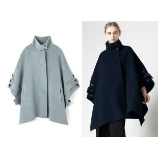 美品●ADOREアドーア●ルチアーナリバースタンドカラーコート¥96120