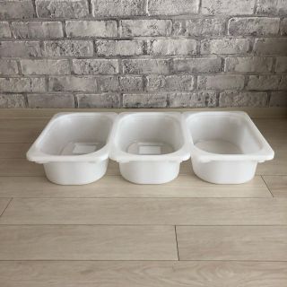 イケア(IKEA)のトロファスト  白3個セット(収納/チェスト)