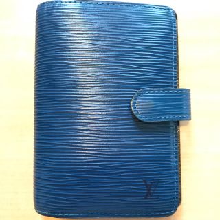 ヴィトン(LOUIS VUITTON) 手帳(メンズ)(ブルー・ネイビー/青色系)の ...
