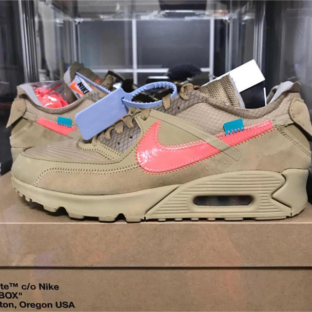 NIKE offwhite airmax90 28.0cm ナイキ オフホワイト