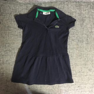 ラコステ(LACOSTE)のラコステポロシャツワンピ4歳(ワンピース)