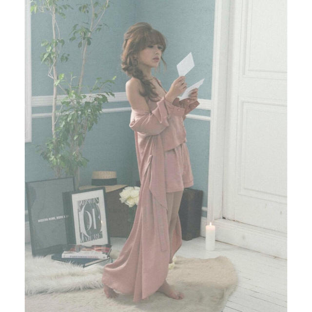 eimy istoire(エイミーイストワール)の【eimy istoire】vintage satin gown レディースのトップス(カーディガン)の商品写真