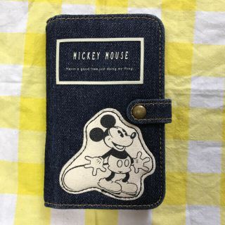 ディズニー(Disney)のスマホケース 手帳型(モバイルケース/カバー)