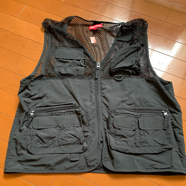 メンズ Supreme - supreme mesh cargo vest M ほぼ新品の通販 by 苦労 